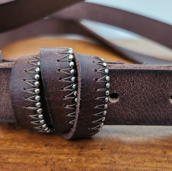 Leather Belt Size 3XL Made in India - Picture 5 of 12